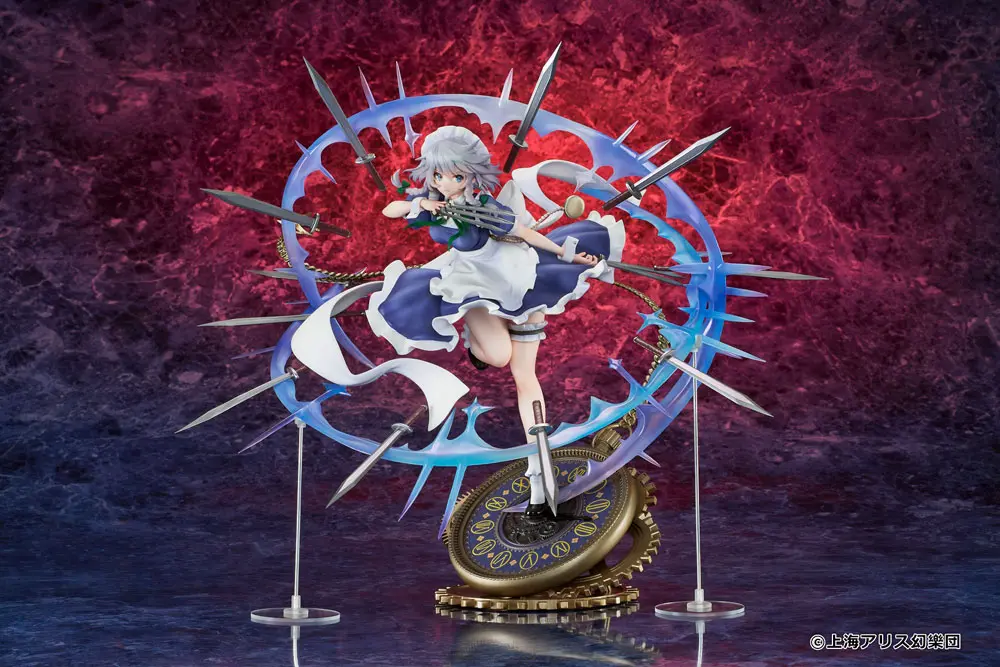 Touhou Project PVC Statue 1/7 Izayoi Sakuya illustration by TEDDY 32 cm termékfotó