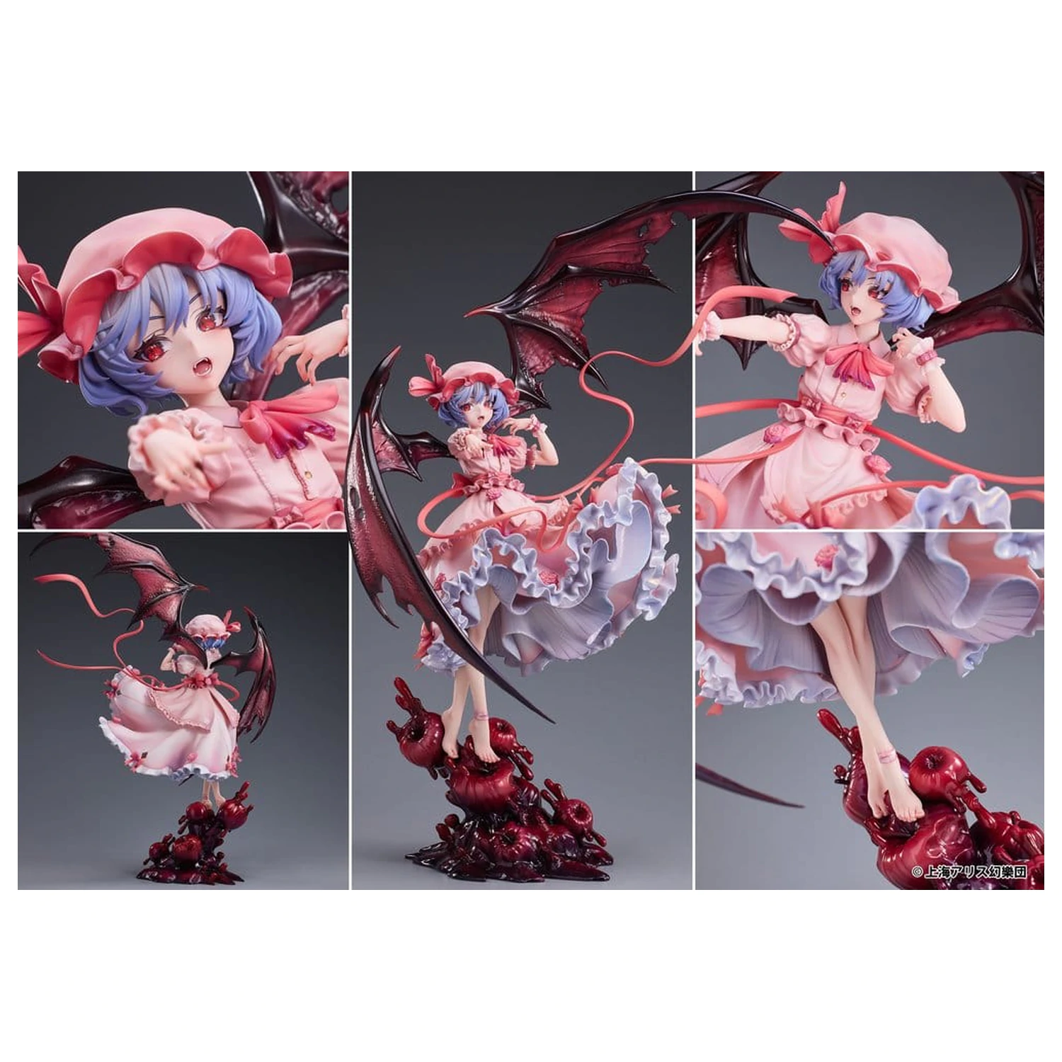 Touhou Project PVC Figure 1/7 Remilia Scarlet 38 cm product photo