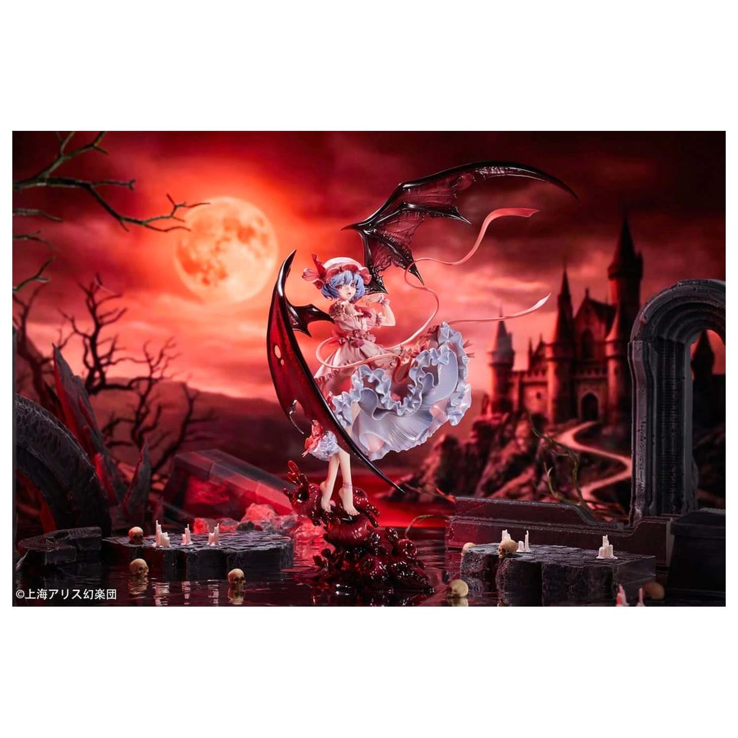 Touhou Project PVC Figure 1/7 Remilia Scarlet 38 cm product photo