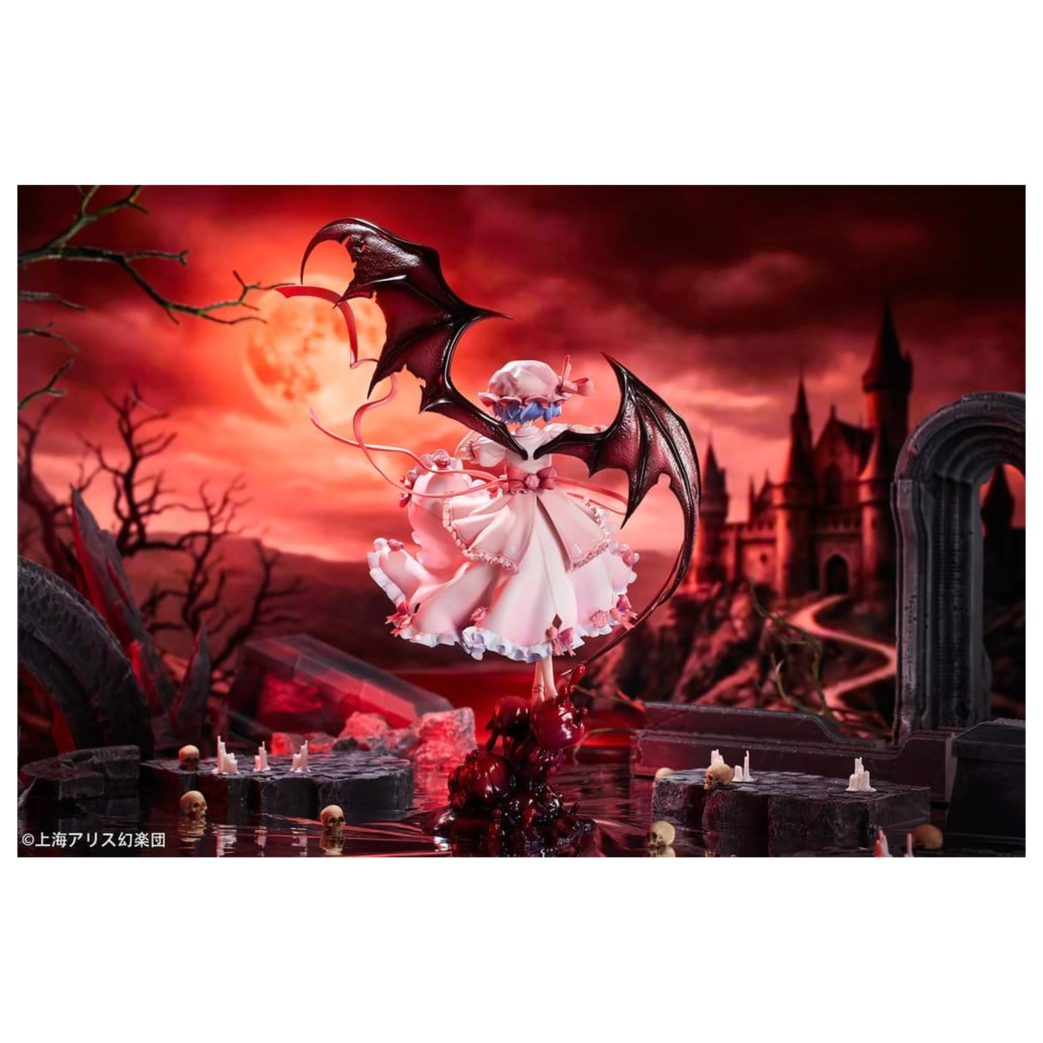 Touhou Project PVC Figure 1/7 Remilia Scarlet 38 cm product photo