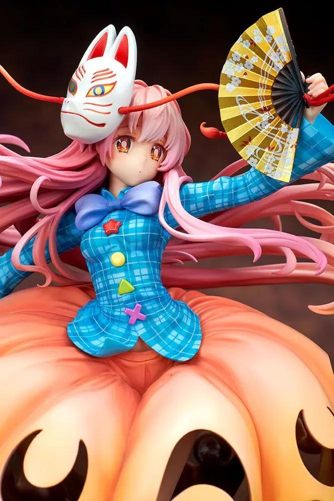 Touhou Project Statue 1/8 Kokoro Hatano Expressive Poker Face Light Equipment Ver. 21 cm product photo