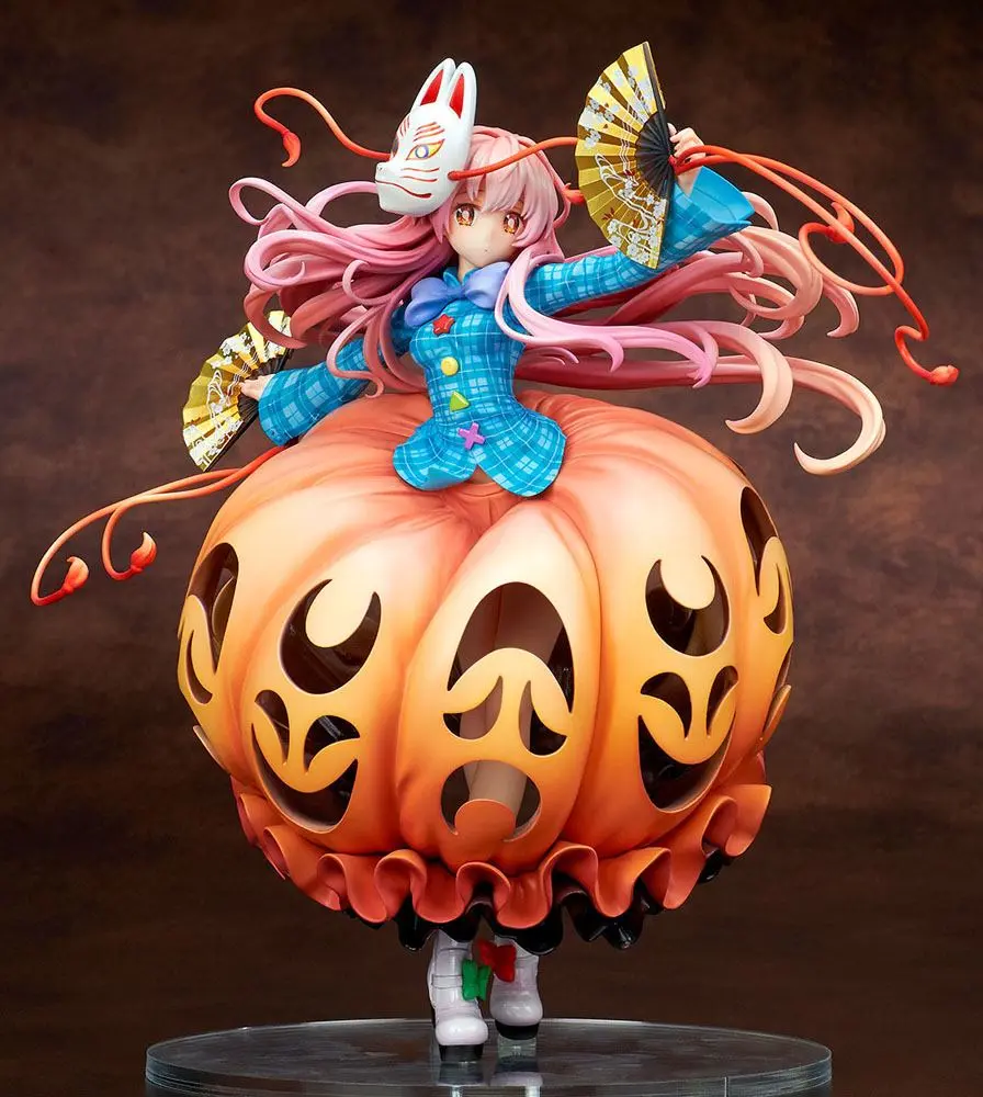 Touhou Project Statue 1/8 Kokoro Hatano Expressive Poker Face Light Equipment Ver. 21 cm product photo