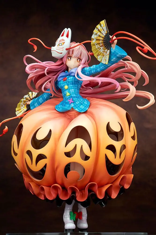 Touhou Project Statue 1/8 Kokoro Hatano Expressive Poker Face Light Equipment Ver. 21 cm product photo