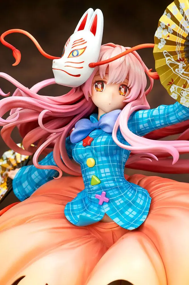 Touhou Project Statue 1/8 Kokoro Hatano Expressive Poker Face Light Equipment Ver. 21 cm product photo