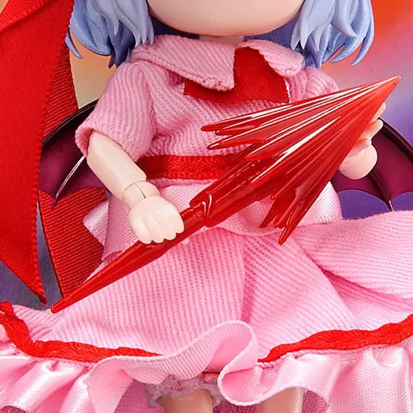 Touhou Project Chibikko Doll Action Figure Remilia Scarlet 10 cm product photo