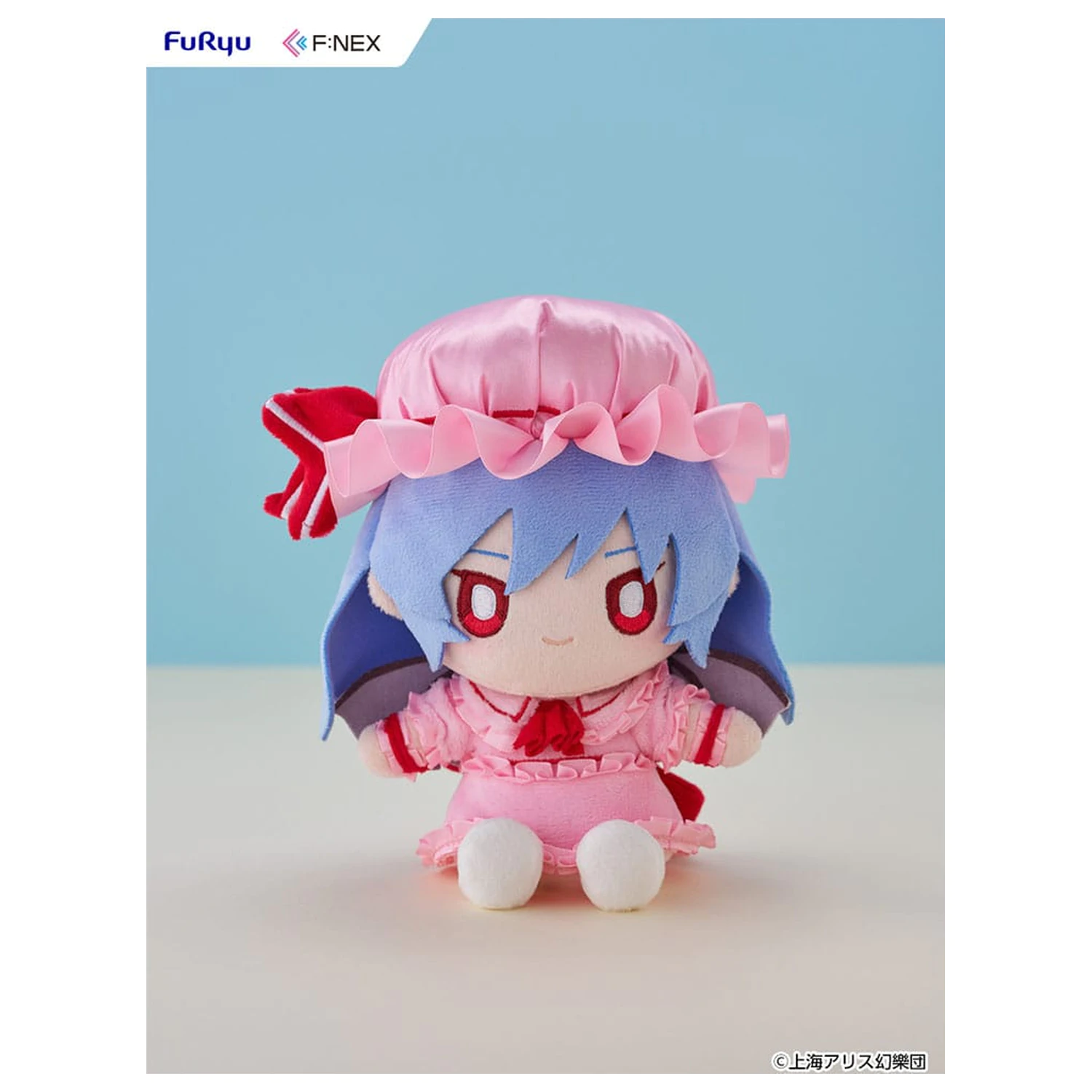 Touhou Project F:NEX HOWAHOWA Series Plush Figure Remilia Scarlet 18 cm    product photo
