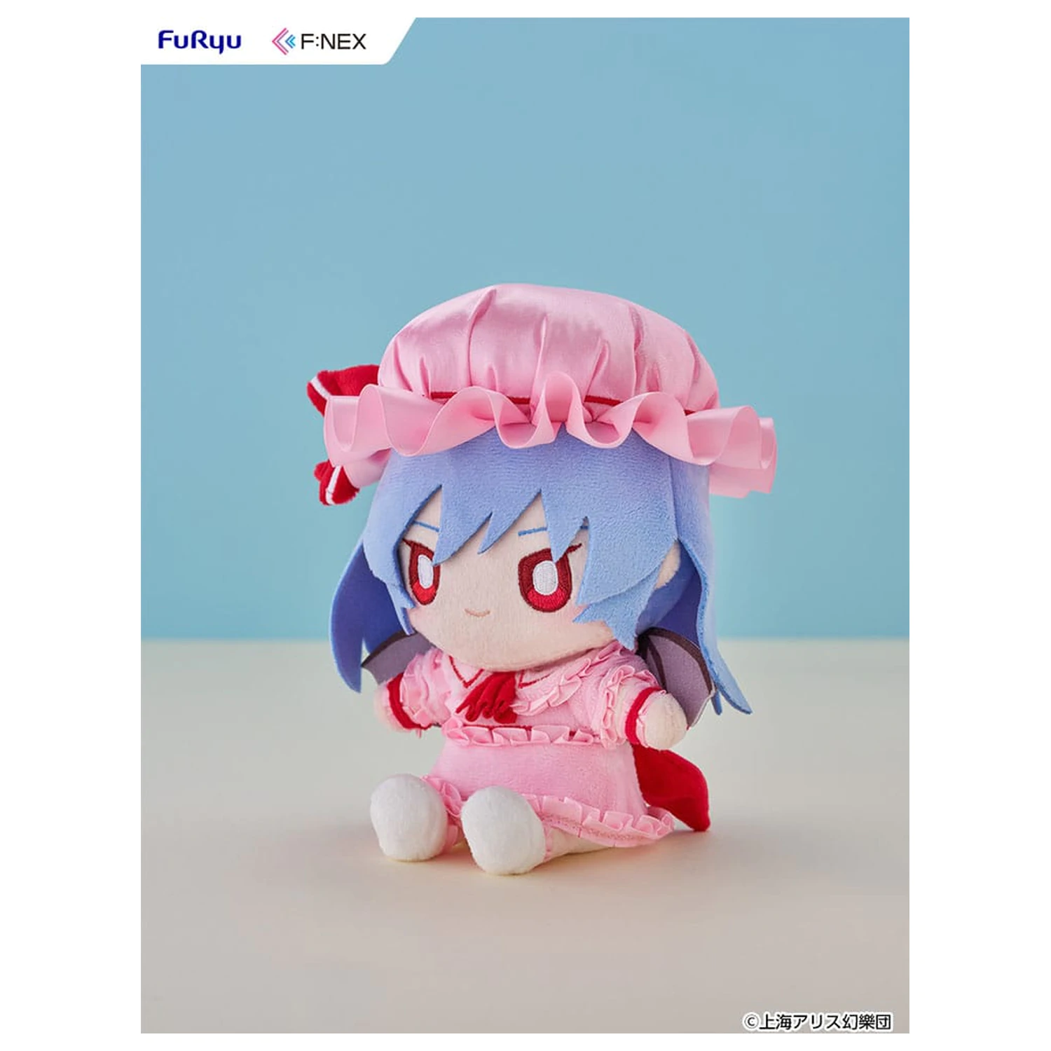 Touhou Project F:NEX HOWAHOWA Series Plush Figure Remilia Scarlet 18 cm    product photo