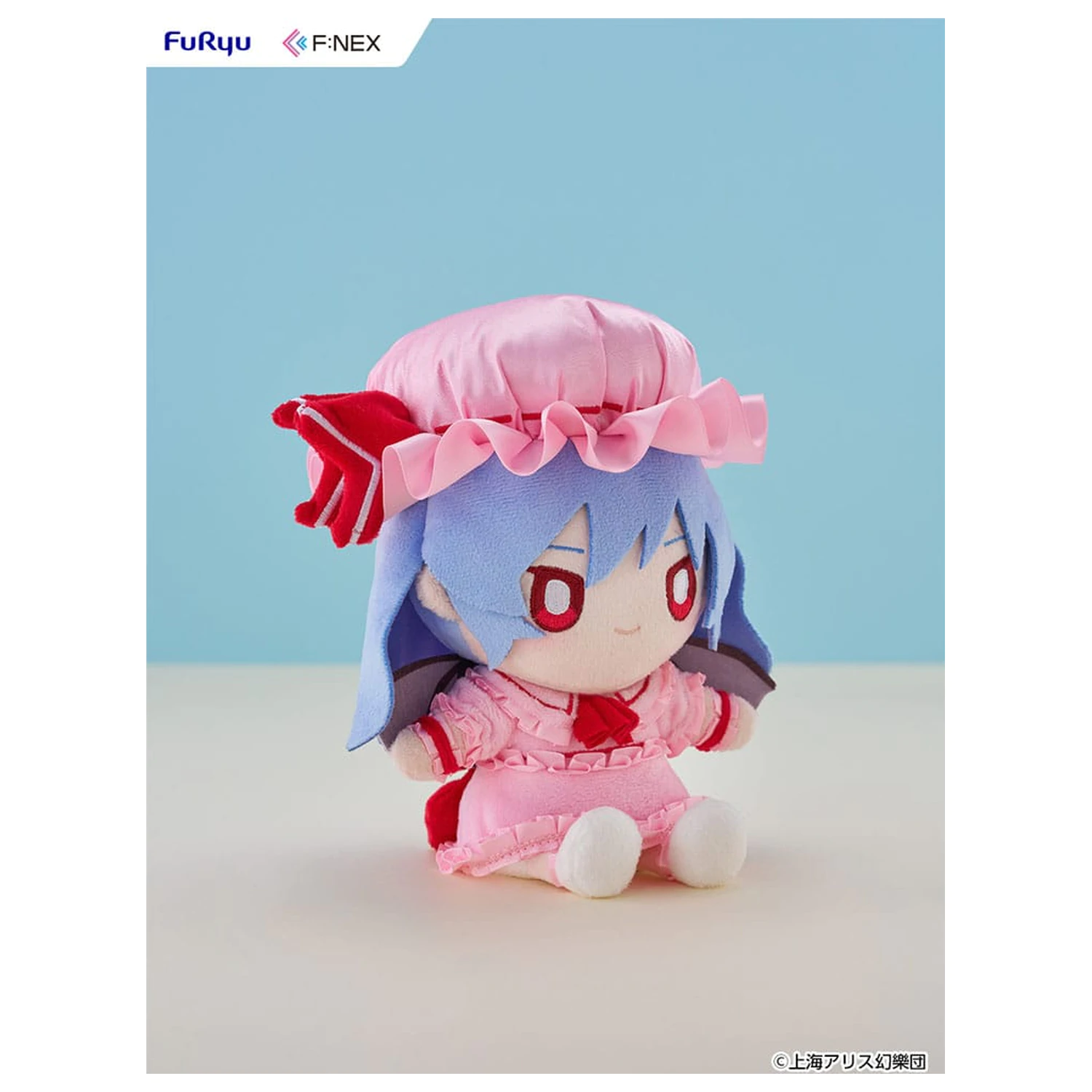 Touhou Project F:NEX HOWAHOWA Series Plush Figure Remilia Scarlet 18 cm    product photo