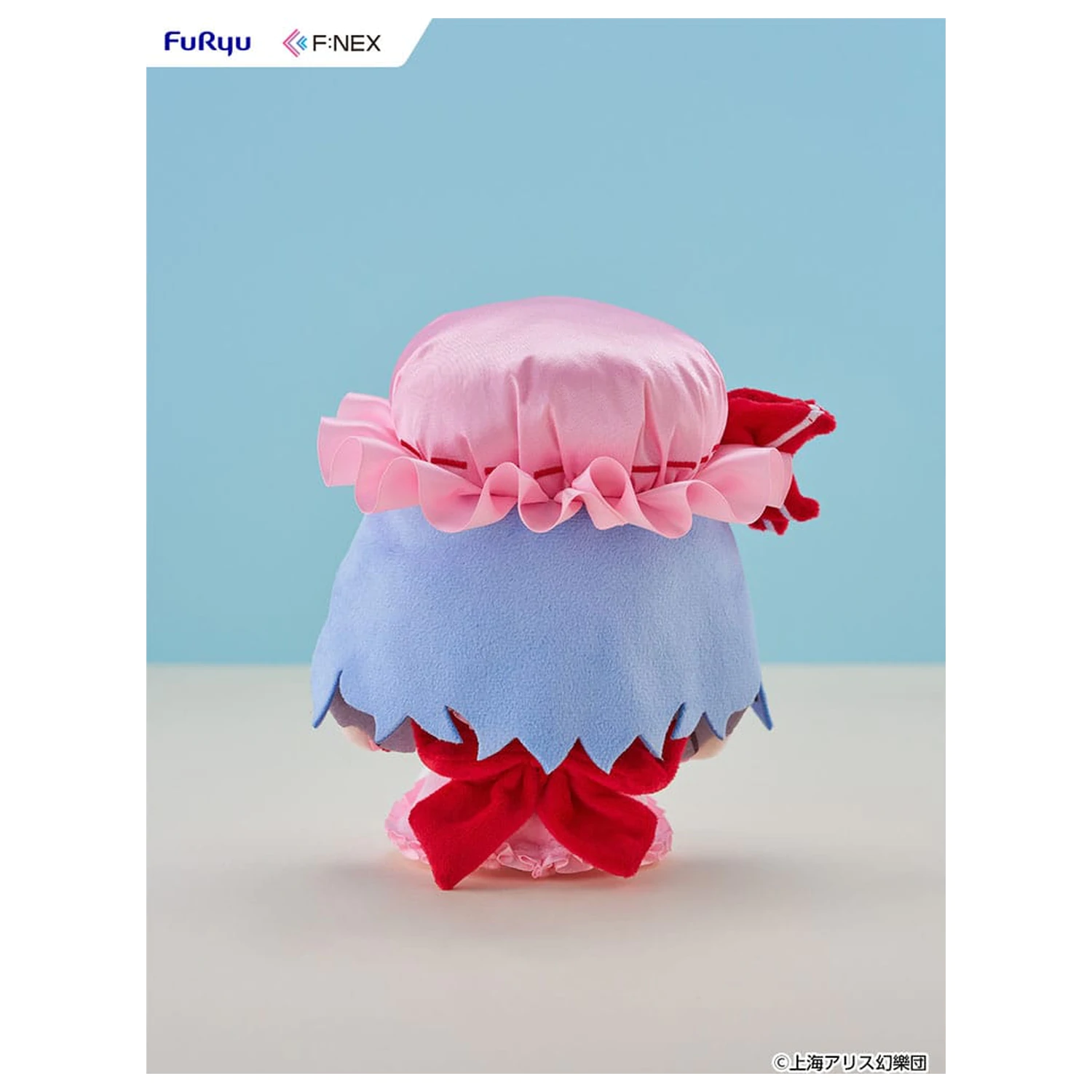 Touhou Project F:NEX HOWAHOWA Series Plush Figure Remilia Scarlet 18 cm    product photo