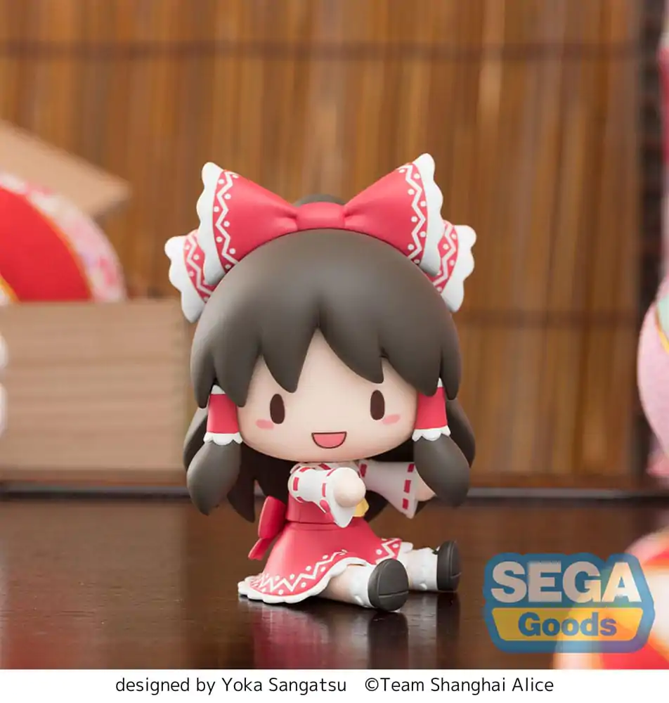 Touhou Project Fuwa Petit Chibi Figure Reimu Hakurei 8 cm product photo