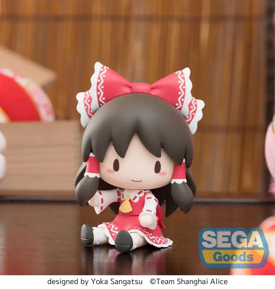 Touhou Project Fuwa Petit Chibi Figure Reimu Hakurei 8 cm product photo