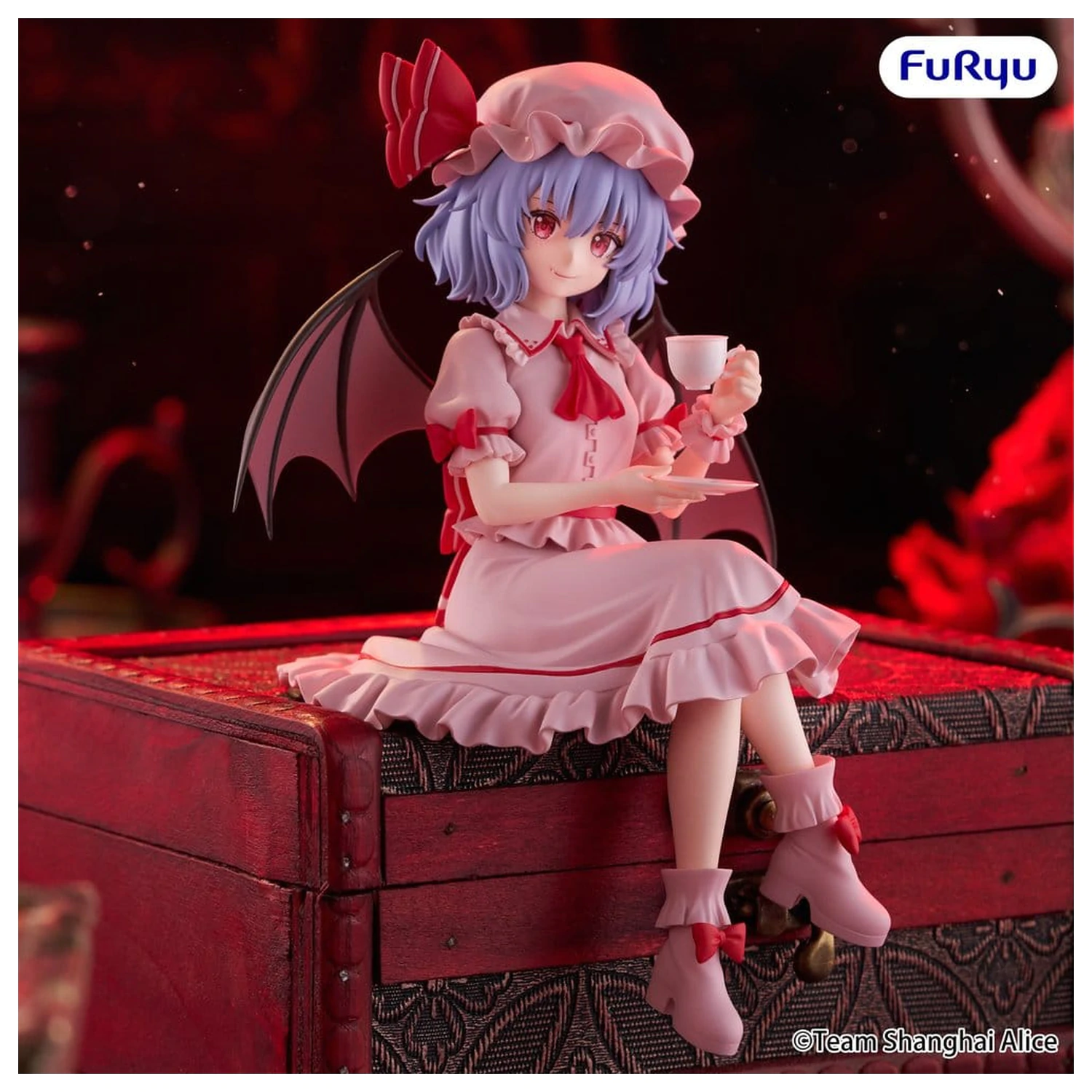 Touhou Project Noodle Stopper PVC Figure Remilia 13 cm product photo
