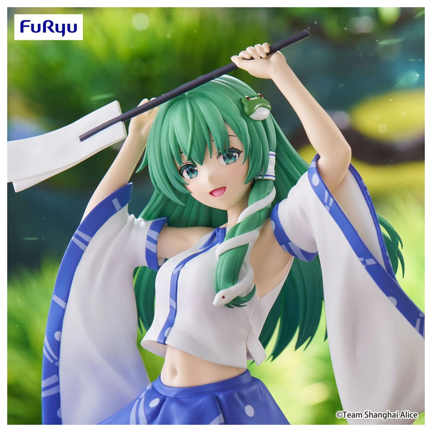 Touhou Project Noodle Stopper PVC Statue Sanae Kochiya 13 cm   product photo