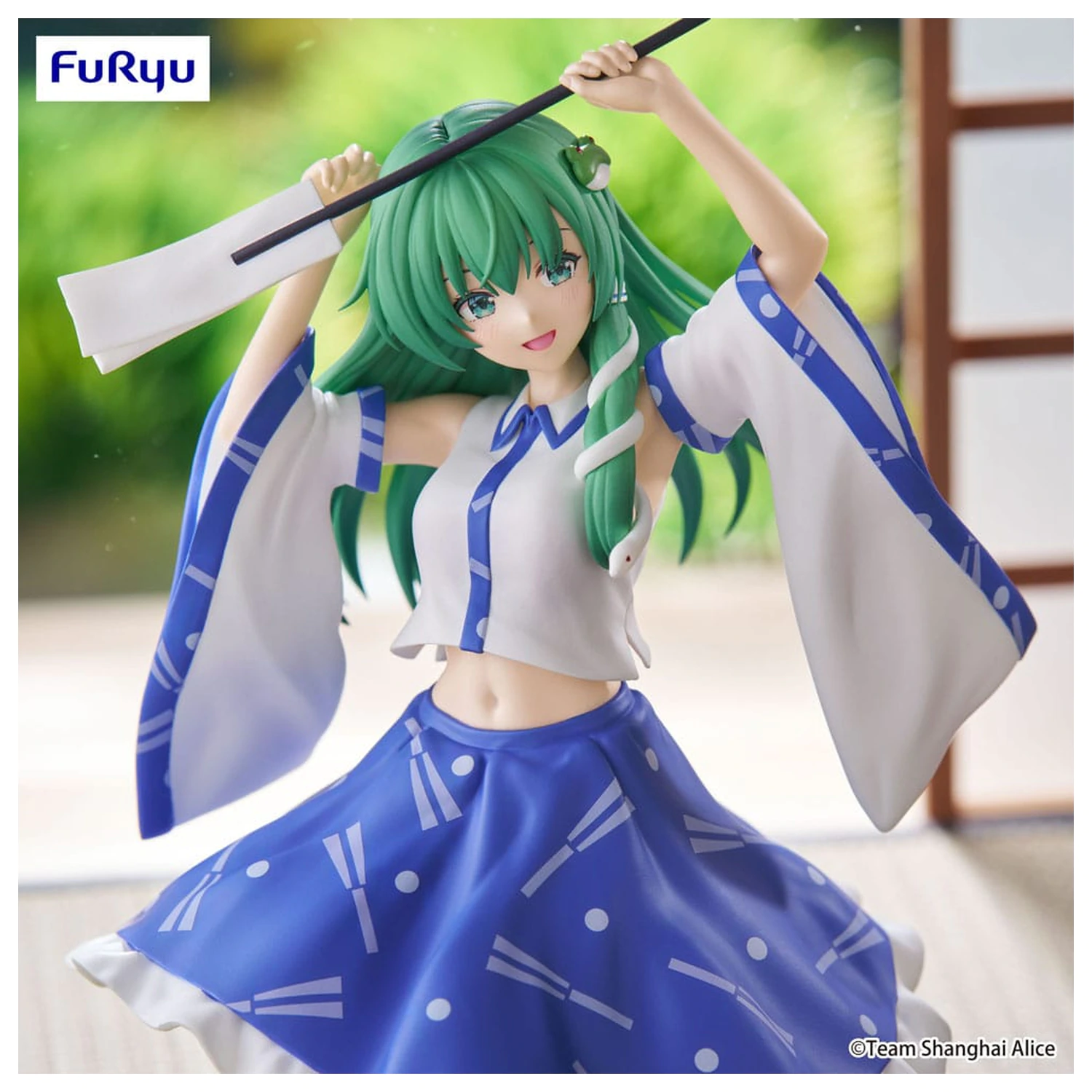 Touhou Project Noodle Stopper PVC Statue Sanae Kochiya 13 cm   product photo
