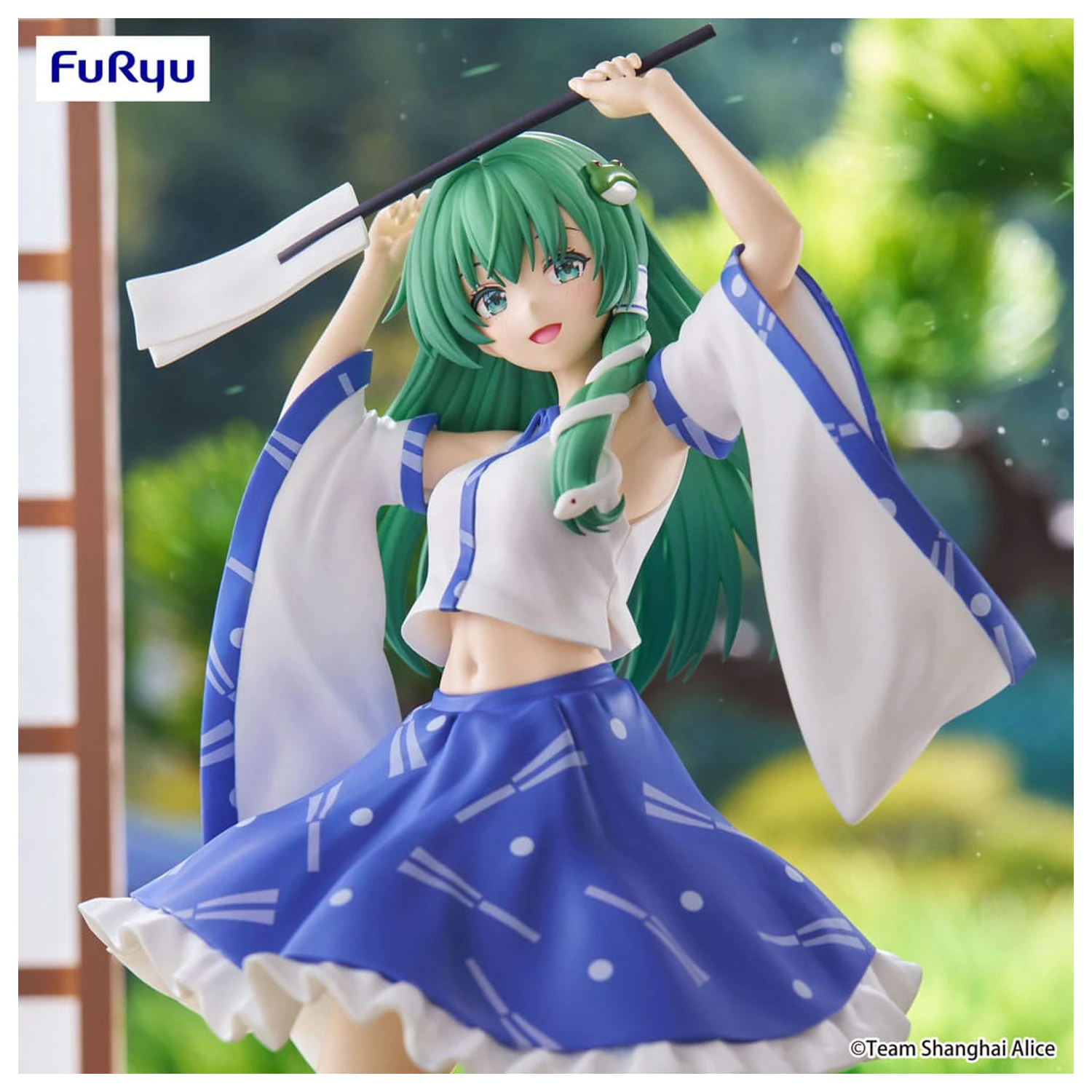Touhou Project Noodle Stopper PVC Statue Sanae Kochiya 13 cm   product photo