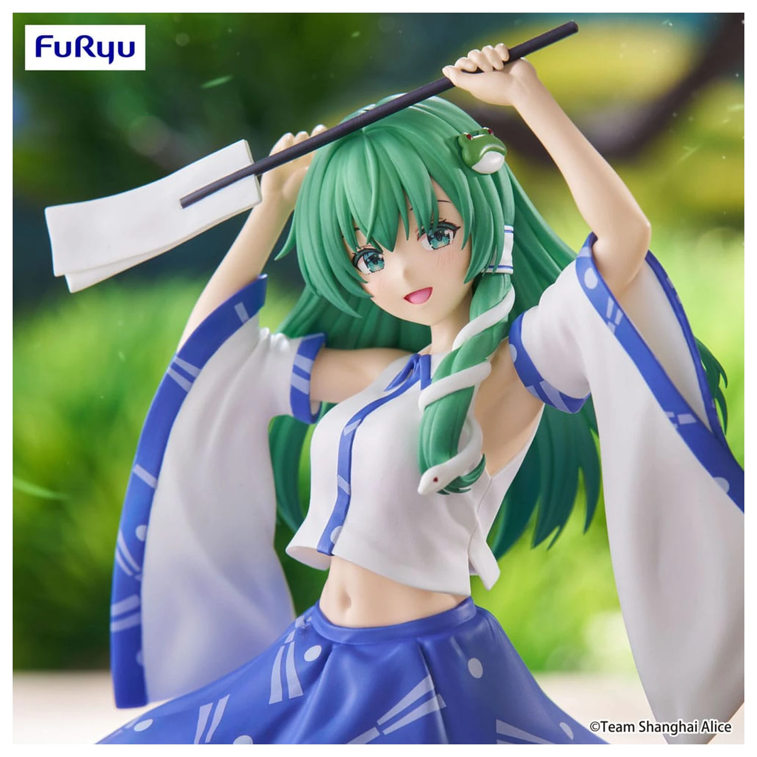 Touhou Project Noodle Stopper PVC Statue Sanae Kochiya 13 cm   product photo