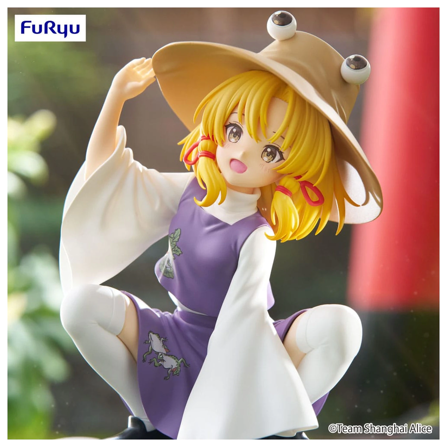Touhou Project Noodle Stopper PVC Statue Suwako Moriya 9 cm    product photo