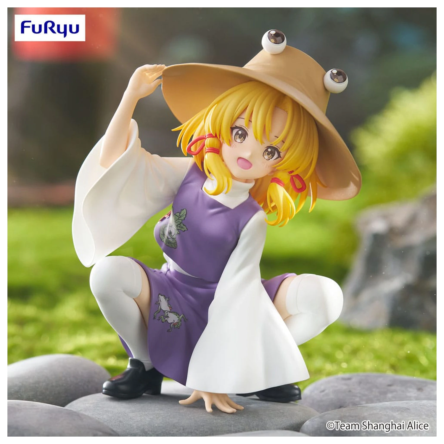 Touhou Project Noodle Stopper PVC Statue Suwako Moriya 9 cm    product photo