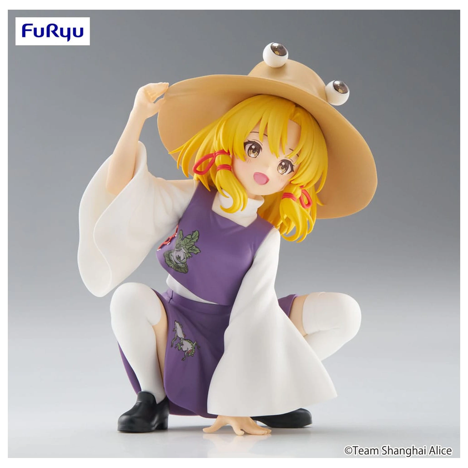 Touhou Project Noodle Stopper PVC Statue Suwako Moriya 9 cm    product photo