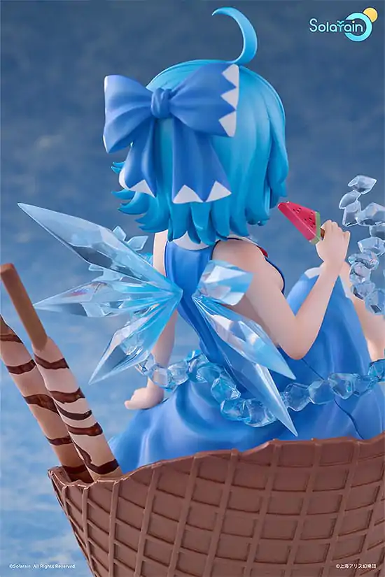 Touhou Project PVC Statue 1/7 Cirno Summer Frost Ver. 19 cm termékfotó