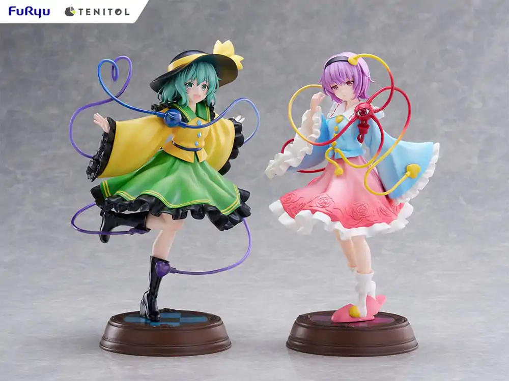 Touhou Project Tenitol PVC Statue Koishi Komeiji & Satori Komeiji 22 cm termékfotó