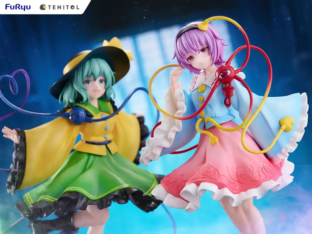 Touhou Project Tenitol PVC Statue Koishi Komeiji & Satori Komeiji 22 cm termékfotó