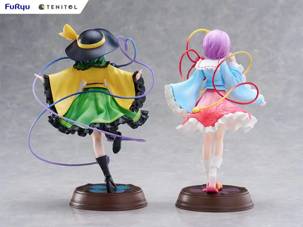 Touhou Project Tenitol PVC Statue Koishi Komeiji & Satori Komeiji 22 cm termékfotó