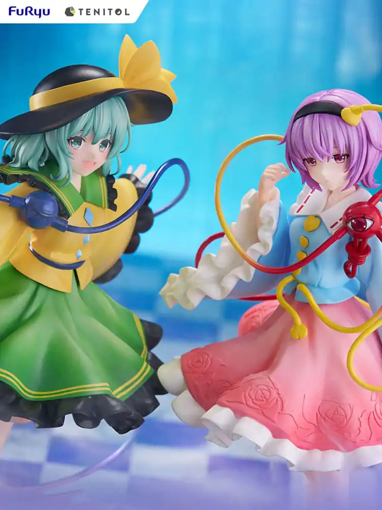 Touhou Project Tenitol PVC Statue Koishi Komeiji & Satori Komeiji 22 cm termékfotó