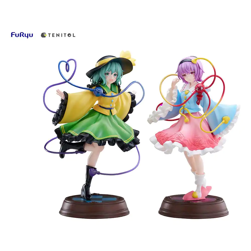 Touhou Project Tenitol PVC Statue Koishi Komeiji & Satori Komeiji 22 cm termékfotó