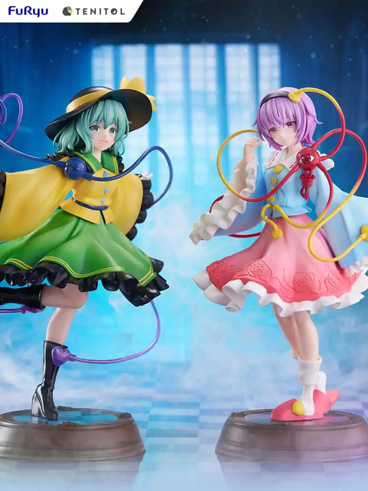 Touhou Project Tenitol PVC Statue Koishi Komeiji & Satori Komeiji 22 cm termékfotó