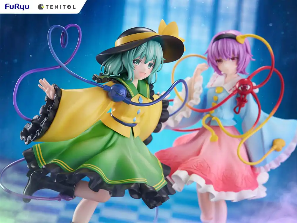 Touhou Project Tenitol PVC Statue Koishi Komeiji & Satori Komeiji 22 cm termékfotó