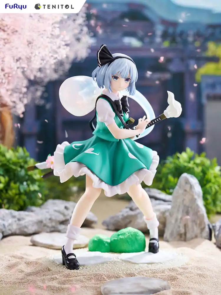 Touhou Project Tenitol PVC Statue Youmu Konpaku 19 cm termékfotó