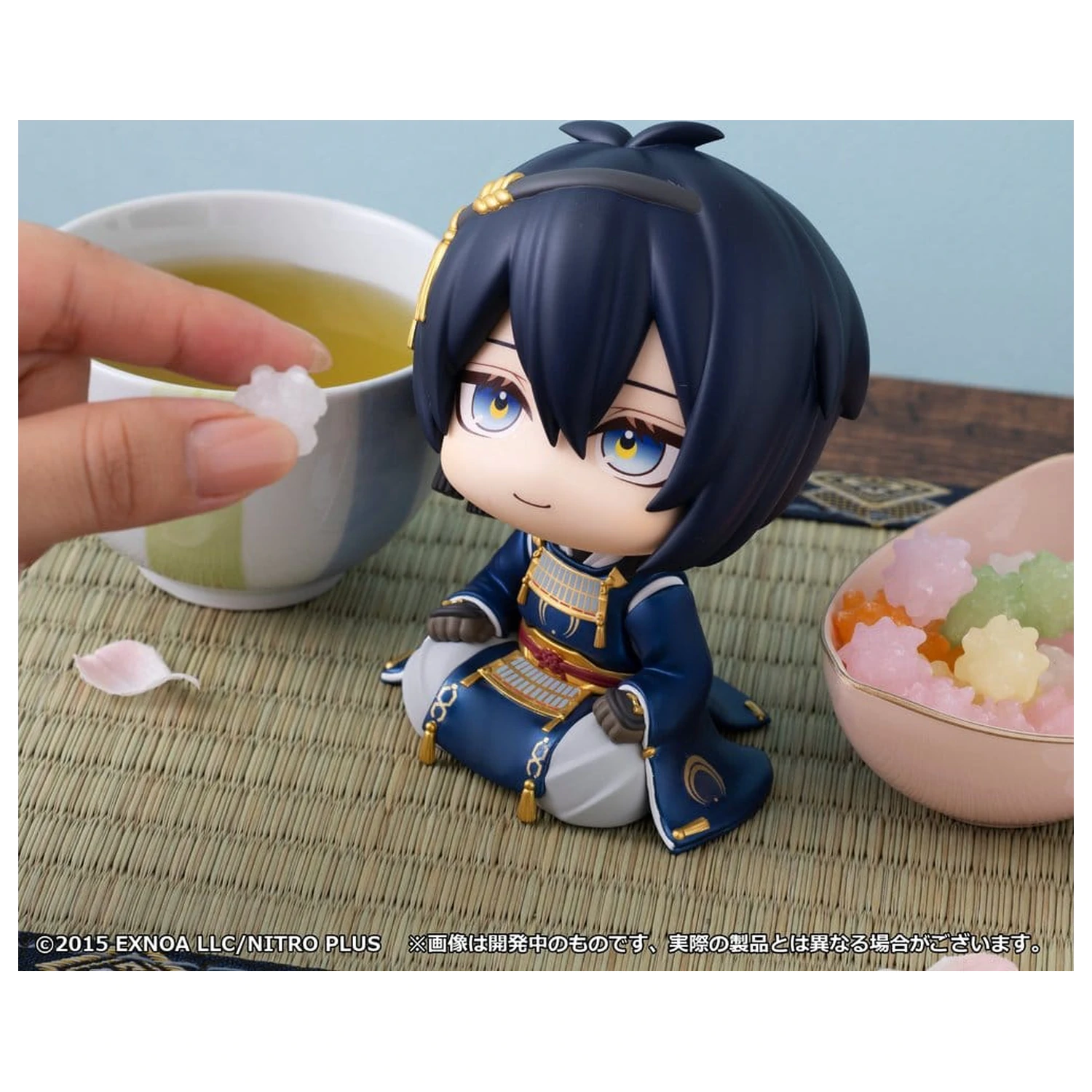 Touken Ranbu-ONLINE Look Up PVC Figure Munechika Mikazuki 11 cm product photo