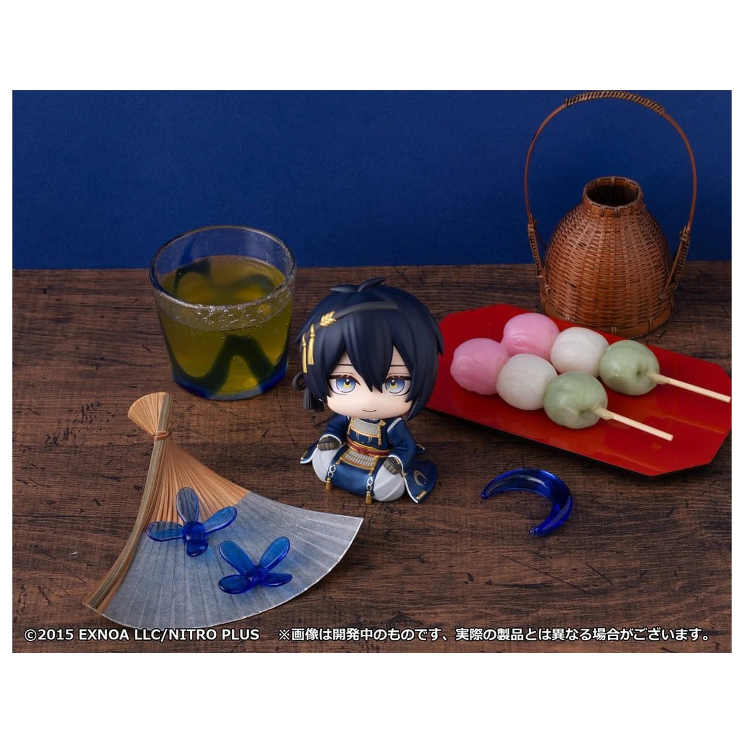 Touken Ranbu-ONLINE Look Up PVC Figure Munechika Mikazuki 11 cm product photo