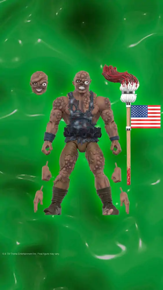 Toxic Avenger Ultimates Action Figure Toxic Avenger Movie Version 18 cm termékfotó