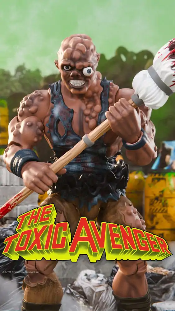 Toxic Avenger Ultimates Action Figure Toxic Avenger Movie Version 18 cm termékfotó