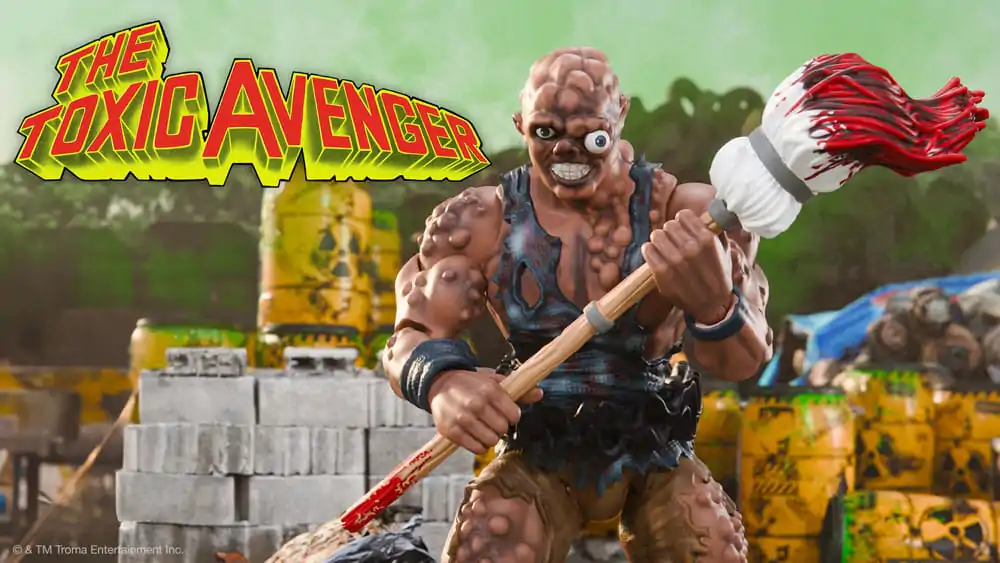 Toxic Avenger Ultimates Action Figure Toxic Avenger Movie Version 18 cm termékfotó