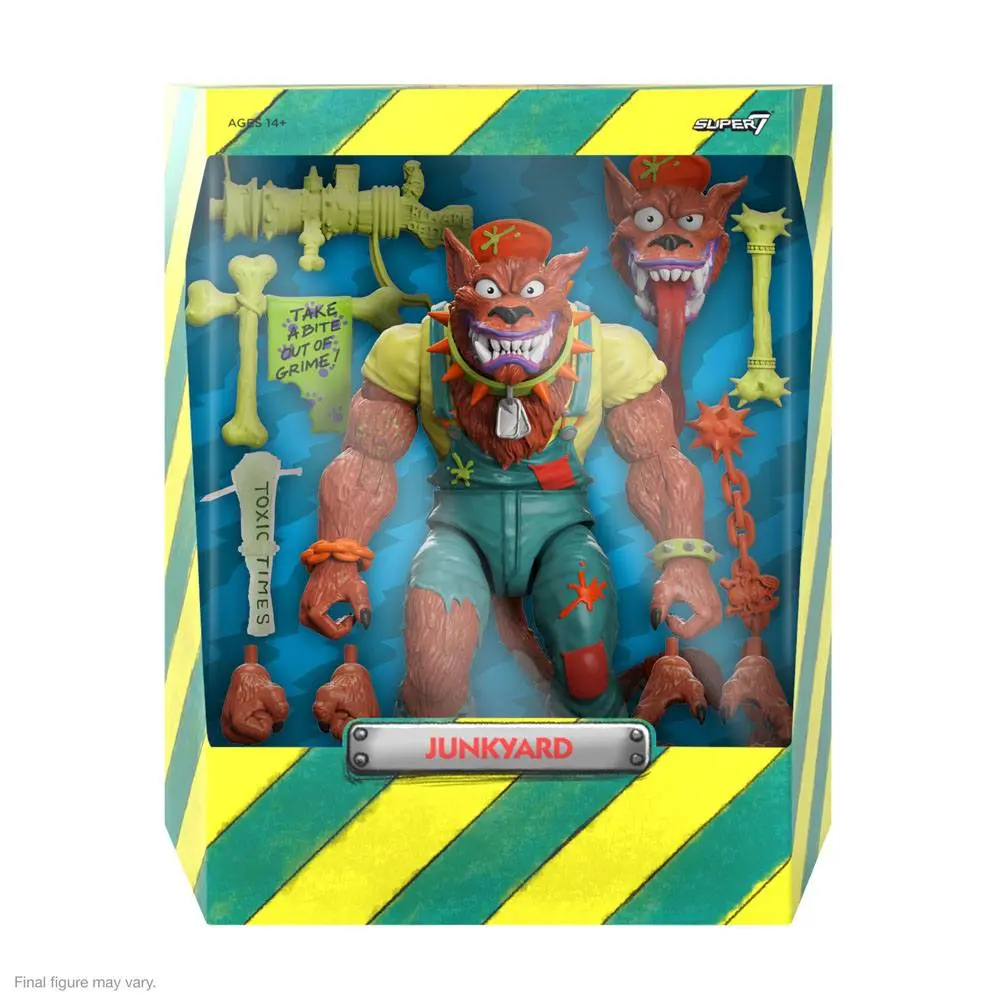 Toxic Crusaders Ultimates Action Figure Junkyard 18 cm termékfotó