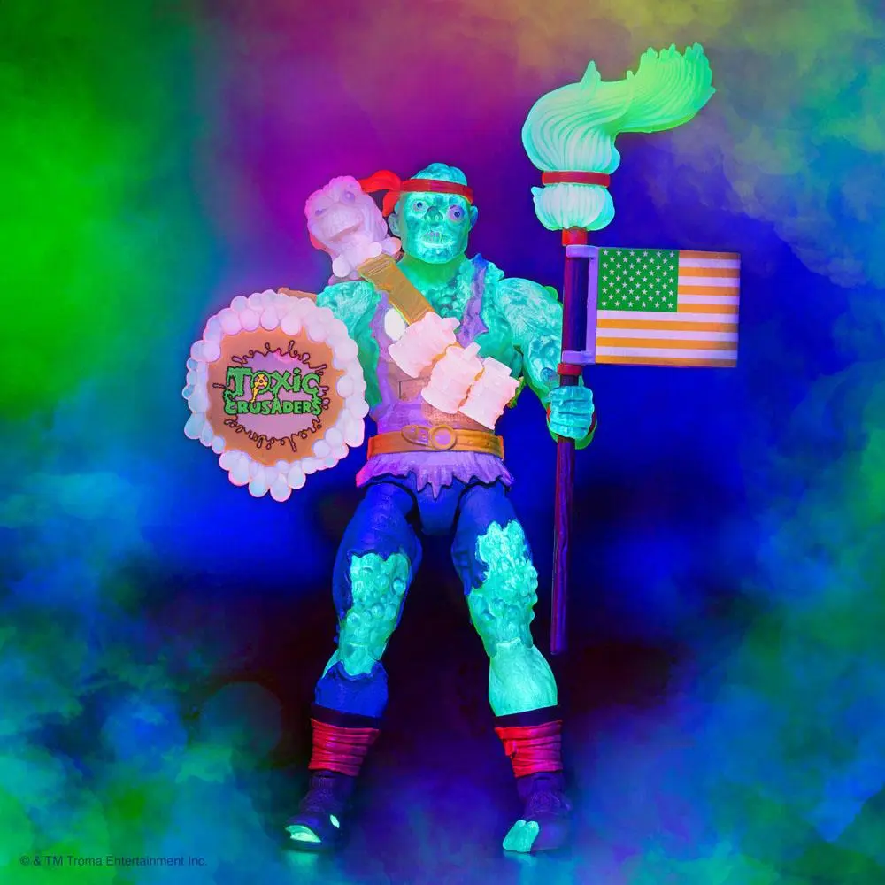 Toxic Crusaders Ultimates Action Figure Radioactive Red Rage 18 cm product photo