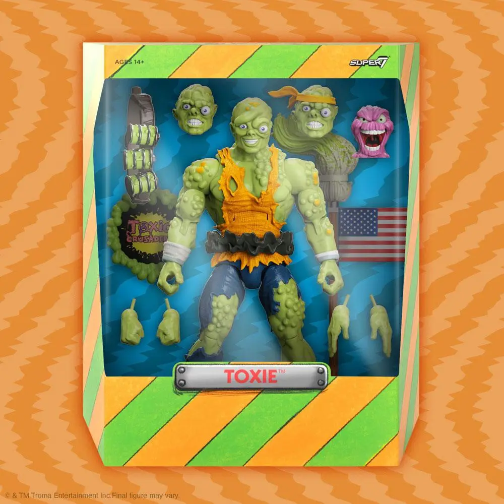 Toxic Crusaders Ultimates Action Figure Toxie 18 cm termékfotó