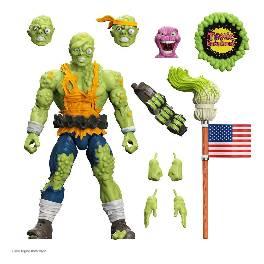 Toxic Crusaders Ultimates Action Figure Toxie 18 cm termékfotó