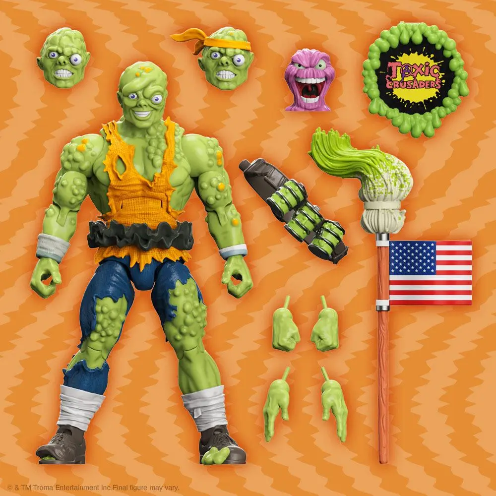 Toxic Crusaders Ultimates Action Figure Toxie 18 cm termékfotó