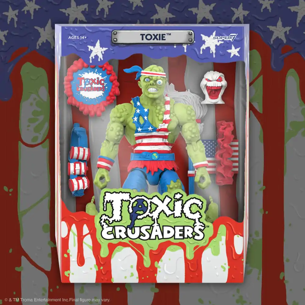 Toxic Crusaders Ultimates Action Figure Toxie (Vintage Toy America) 18 cm termékfotó