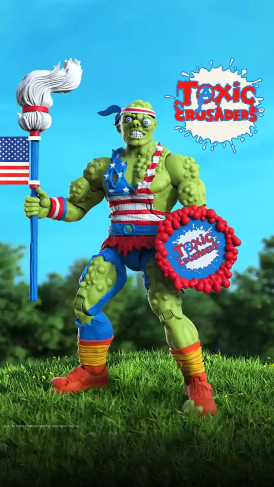Toxic Crusaders Ultimates Action Figure Toxie (Vintage Toy America) 18 cm termékfotó