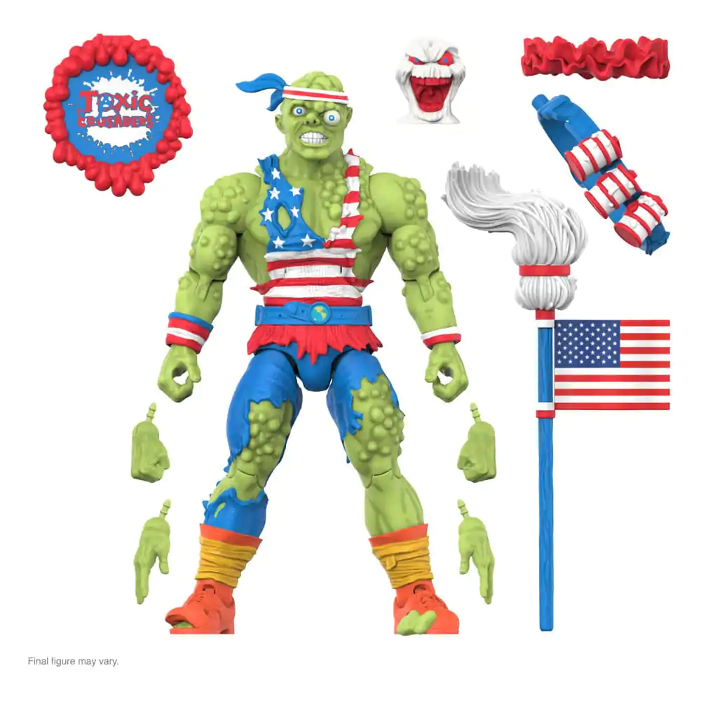 Toxic Crusaders Ultimates Action Figure Toxie (Vintage Toy America) 18 cm termékfotó