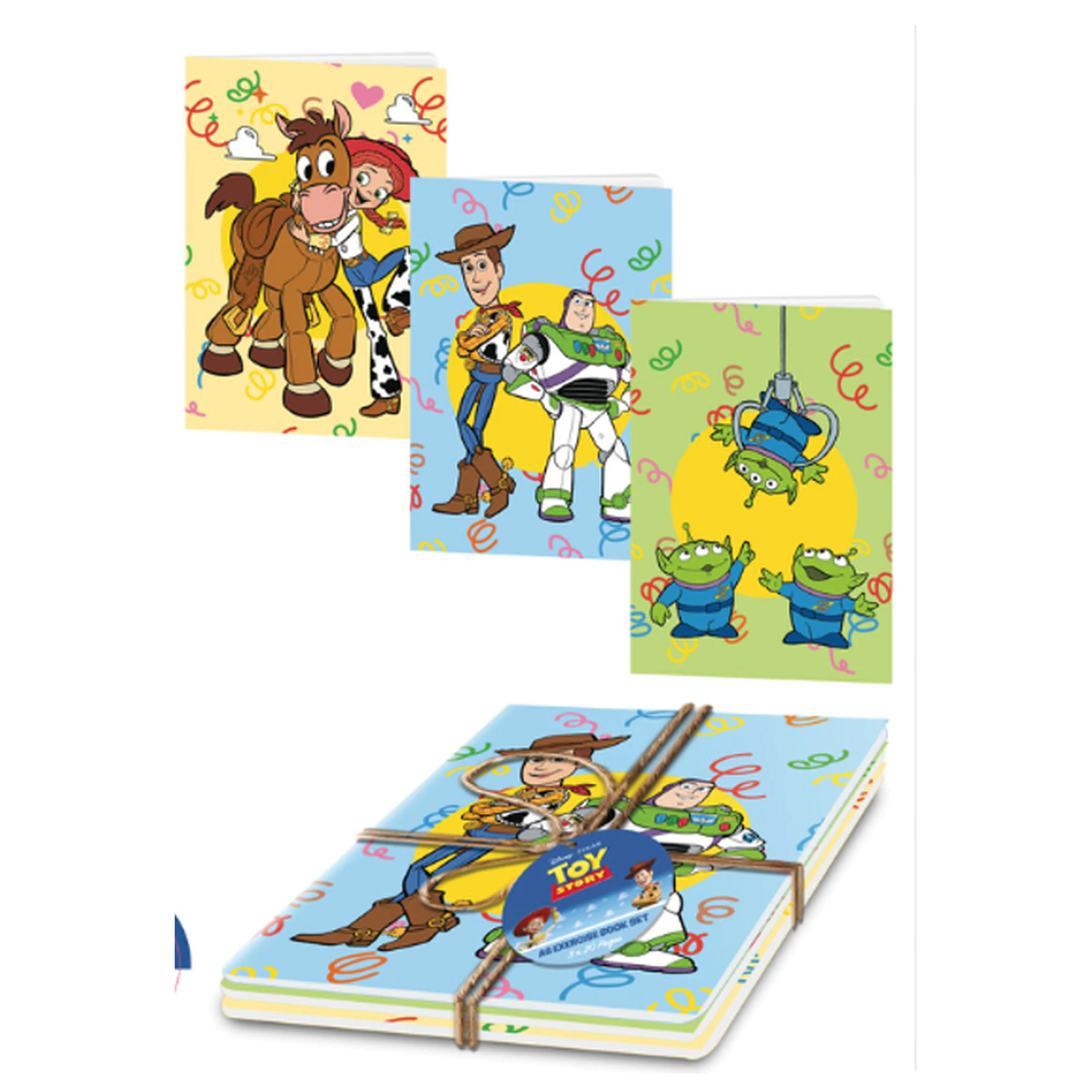 Toy Story Set of 3 Exercise Book product photo