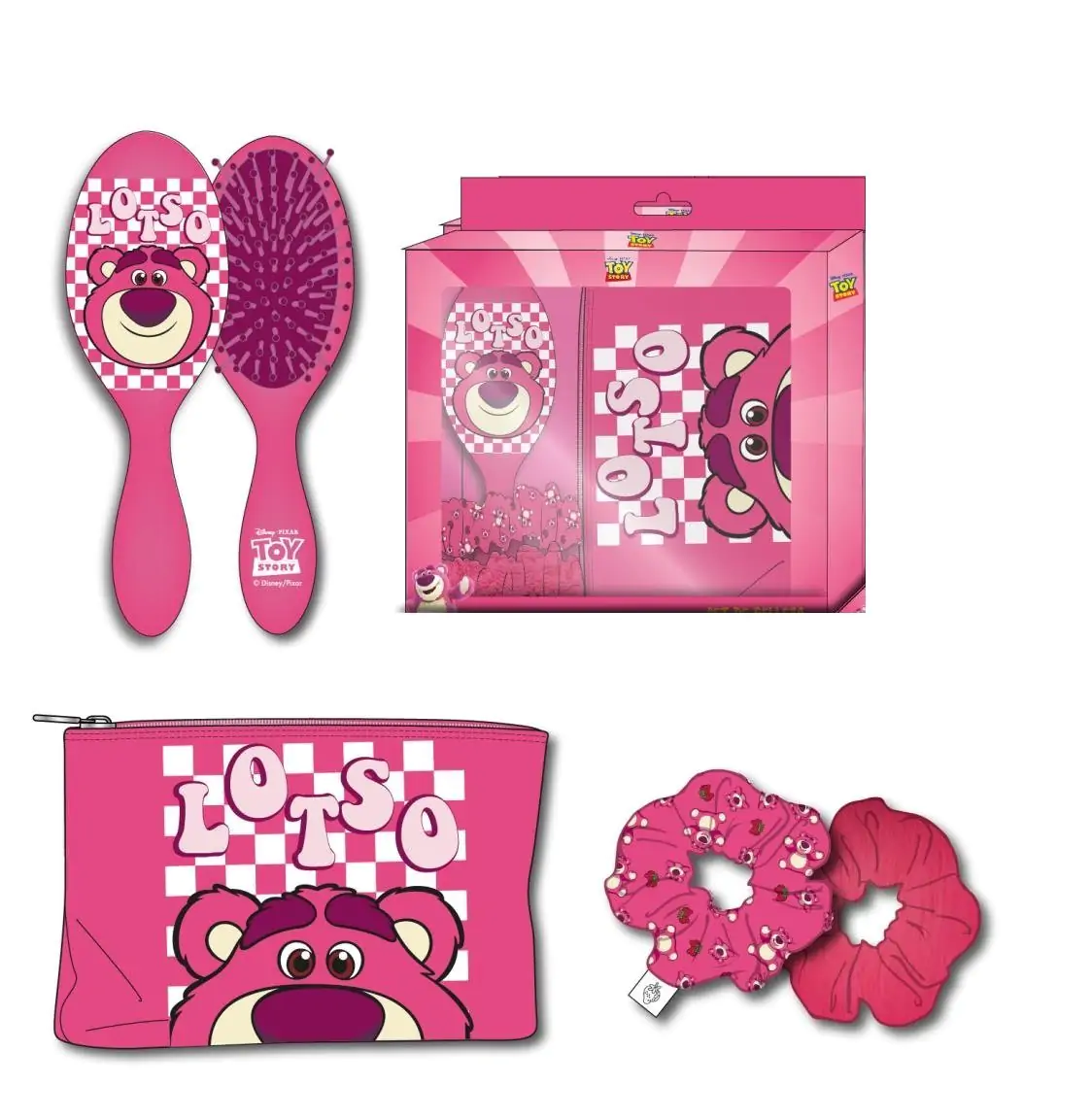 Toy Story Make Up Bag 4 pack Lotso product photo