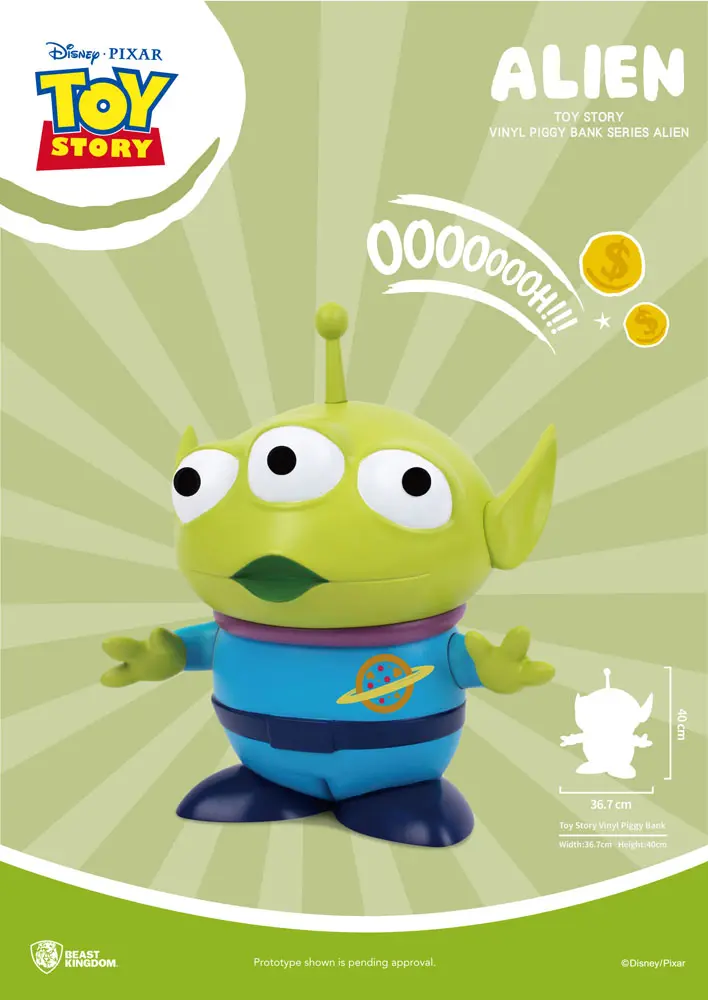 Toy Story Piggy Vinyl Bank Alien 40 cm product photo