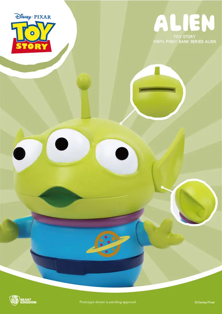 Toy Story Piggy Vinyl Bank Alien 40 cm product photo