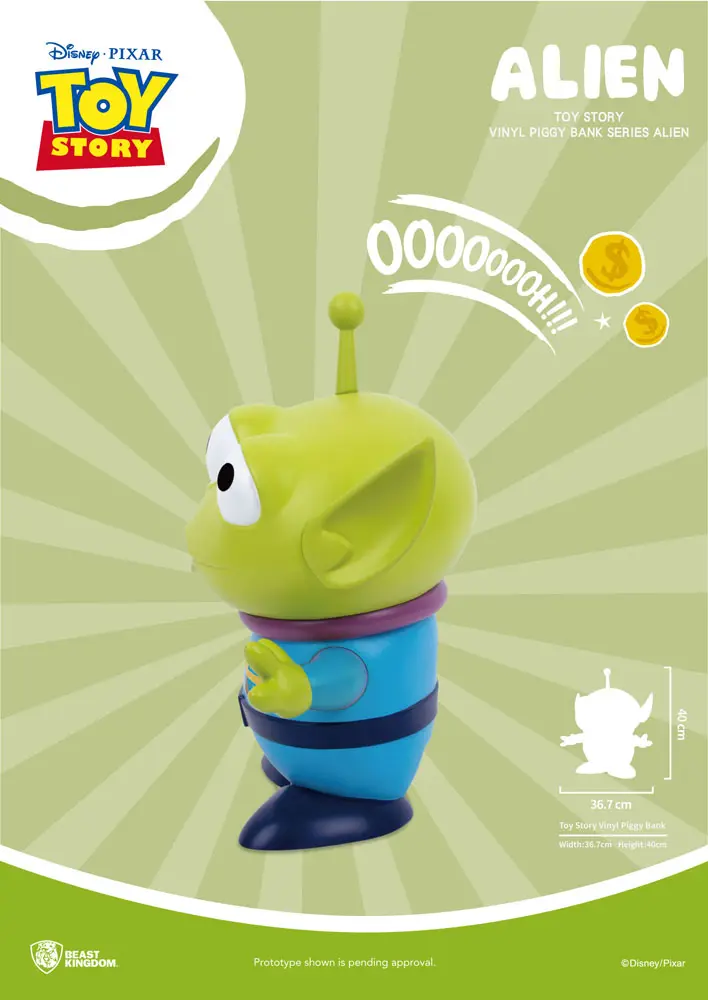 Toy Story Piggy Vinyl Bank Alien 40 cm product photo